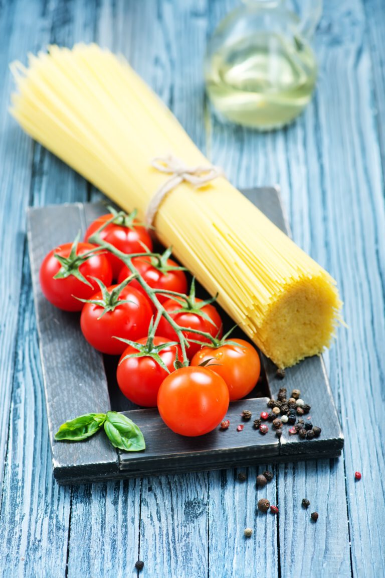 pasta and tomato